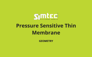 Pressure sensitive thin membrane geometry