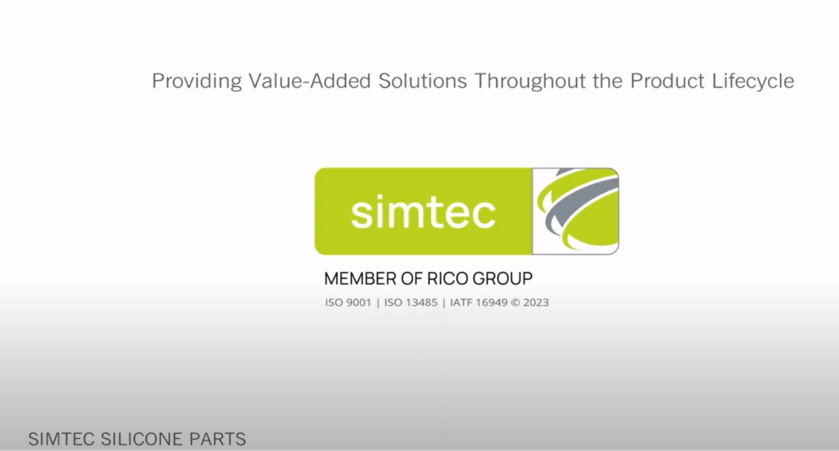 SIMTEC Portfolio of Services